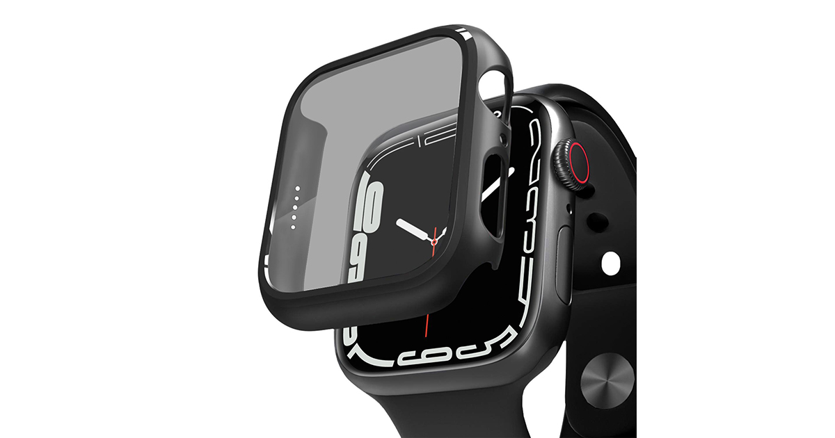 Apple Watch 7 41mm Body Glove PC Case With Screen Guard Black Border