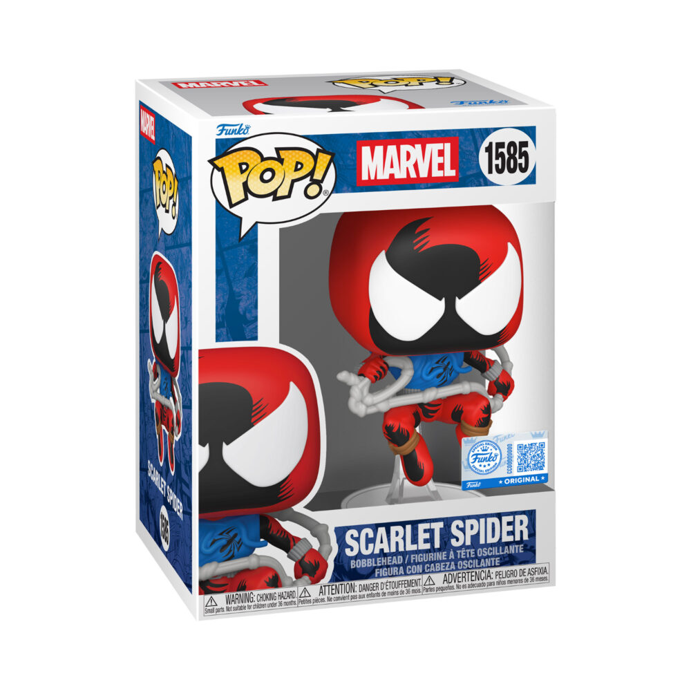 Scarlet Spider - Marvel Funko Pop Special Edition Bobblehead Figure #1585