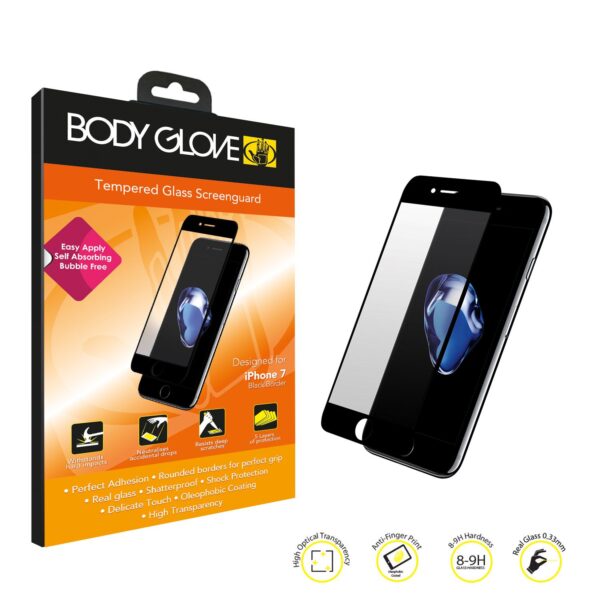 Body Glove Tempered Glass Screen Protector for the Apple iPhone 7 Clear