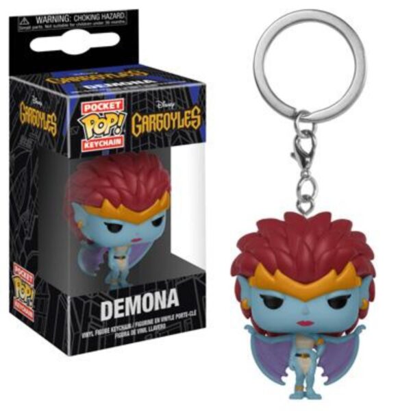 Funko Keychain Disney Collectible featuring Demona from Gargoyles