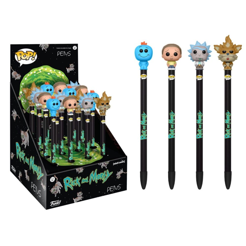 Funko Pen Topper Movies TV Collectible featuring Season 2 from Rick Morty