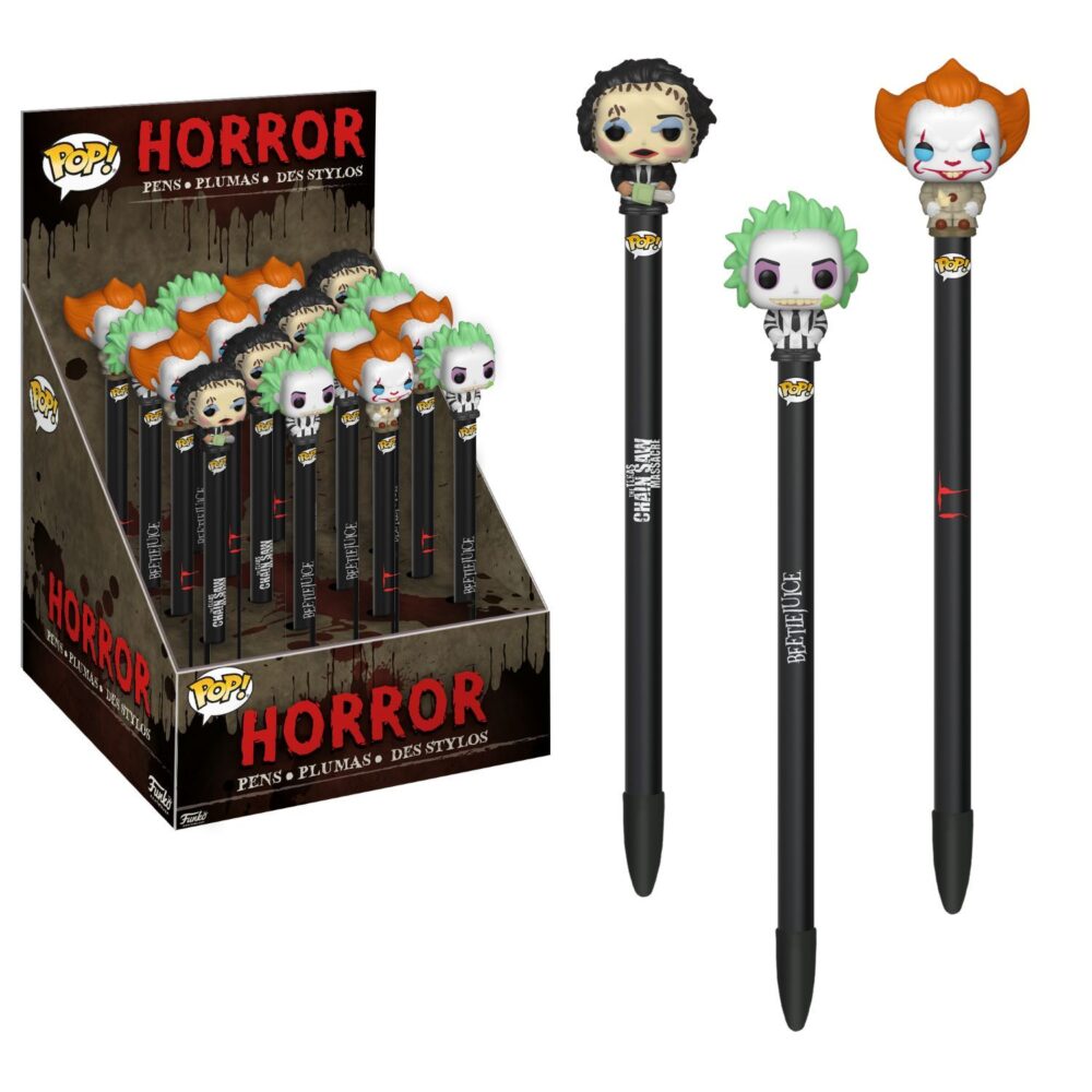 Funko Pen Topper Collectible featuring Assorted Pieces from Horror