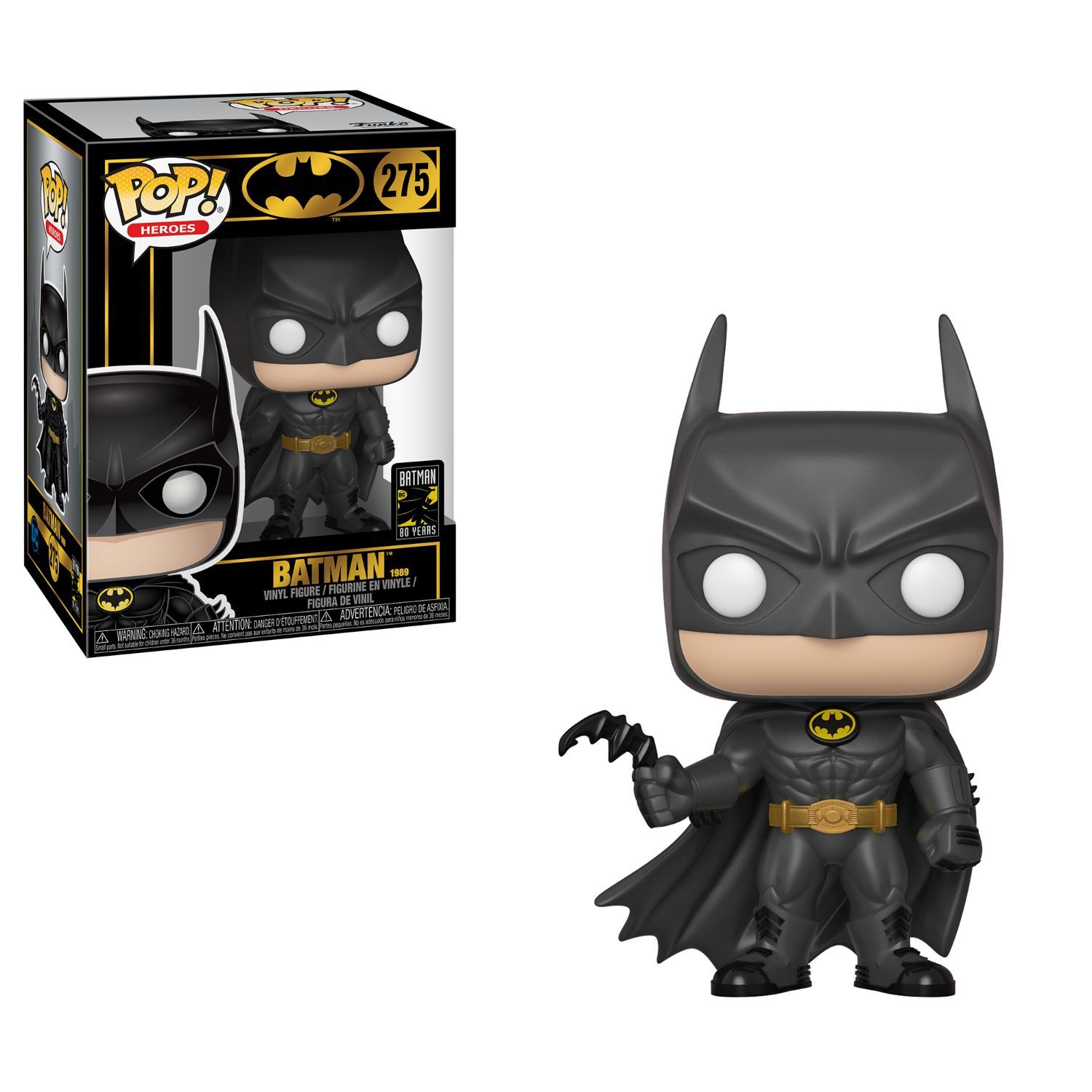 Funko POP DC Comics Heroes Collectible featuring Batman from Batman 80Th Anniversary 1989