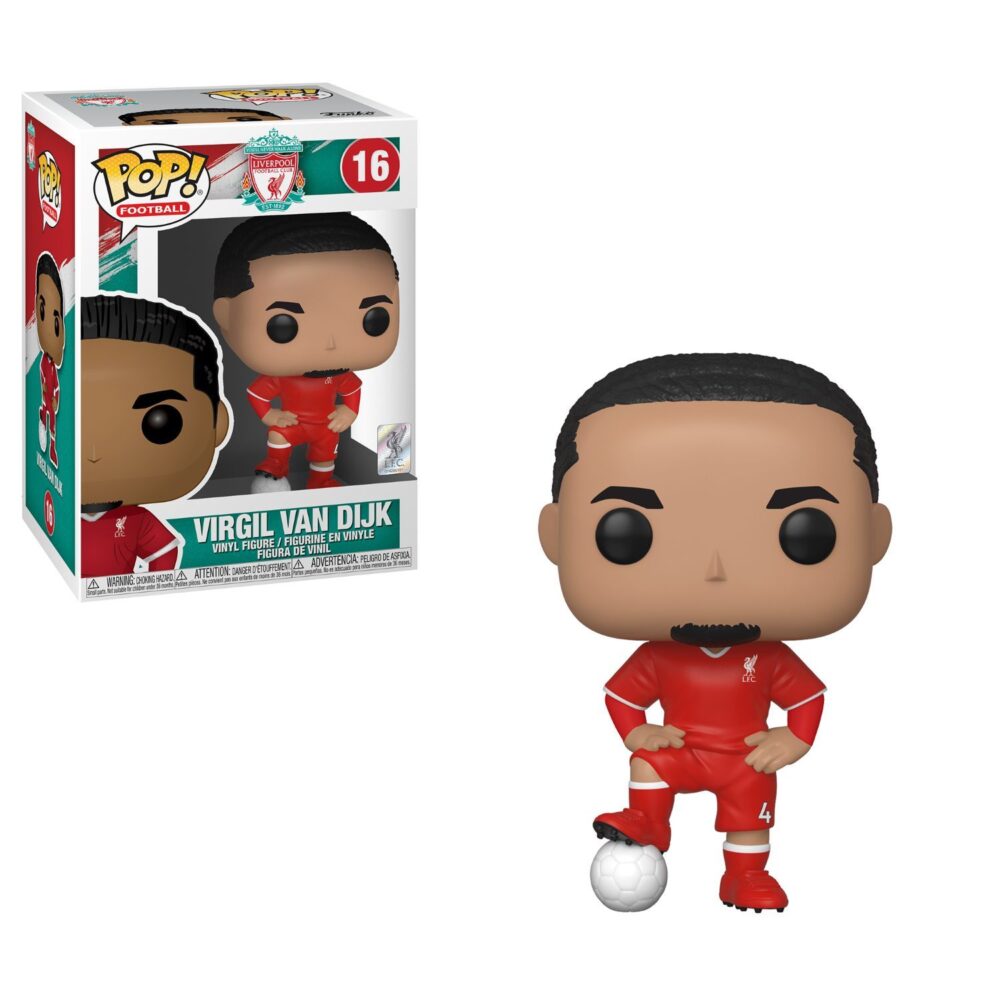 Virgil van Dijk – Liverpool Football Club Funko Pop Vinyl Figure #16