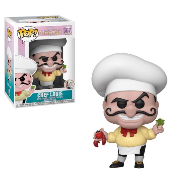 Funko Pop Pop 567 Disney The Little Mermaid - Chef Louis