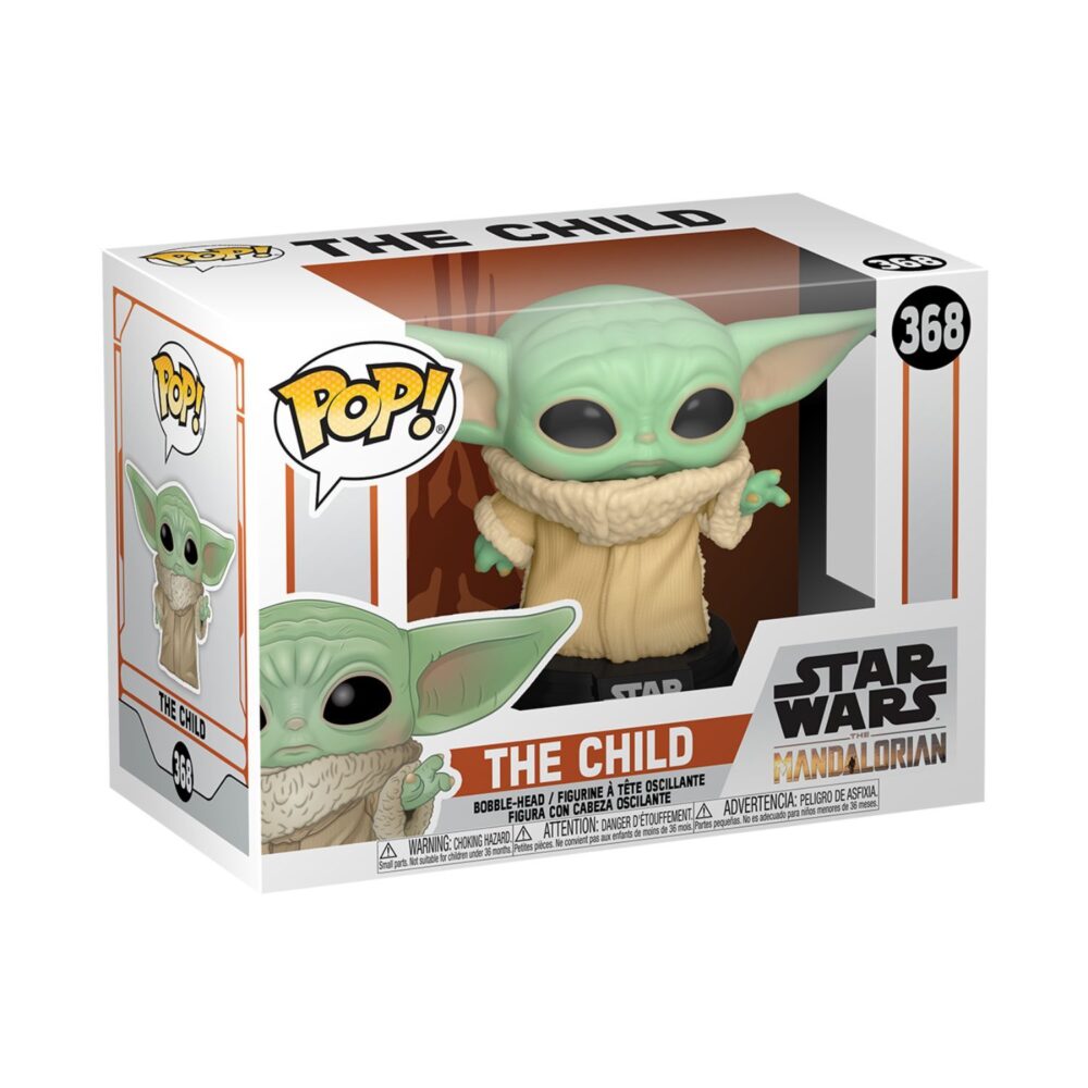 Funko POP Star Wars Collectible featuring The Child from The Mandalorian