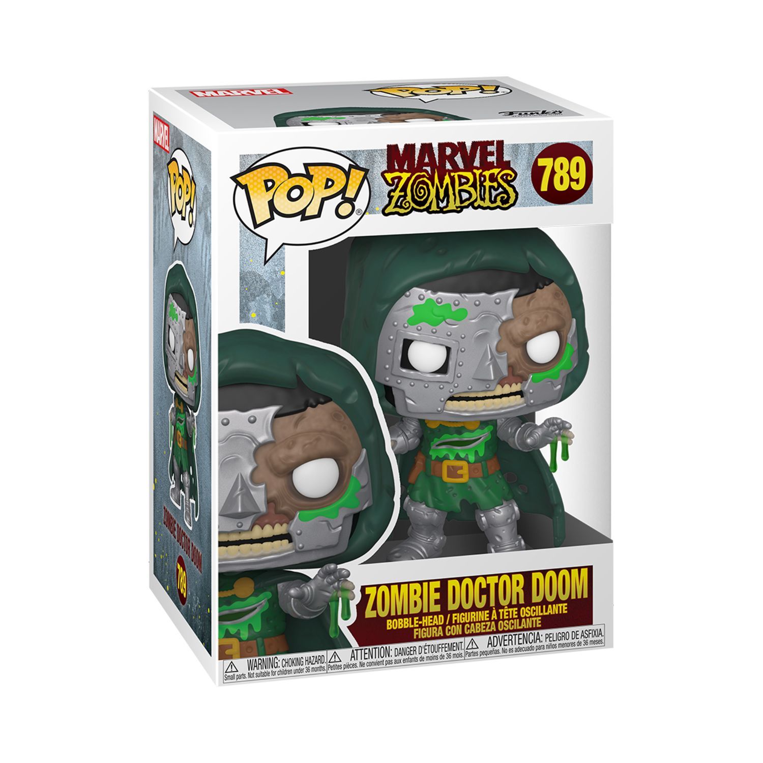 Collectables - Funko Pop! Pop 789 : Marvel Zombies - Zombie Dr Doom