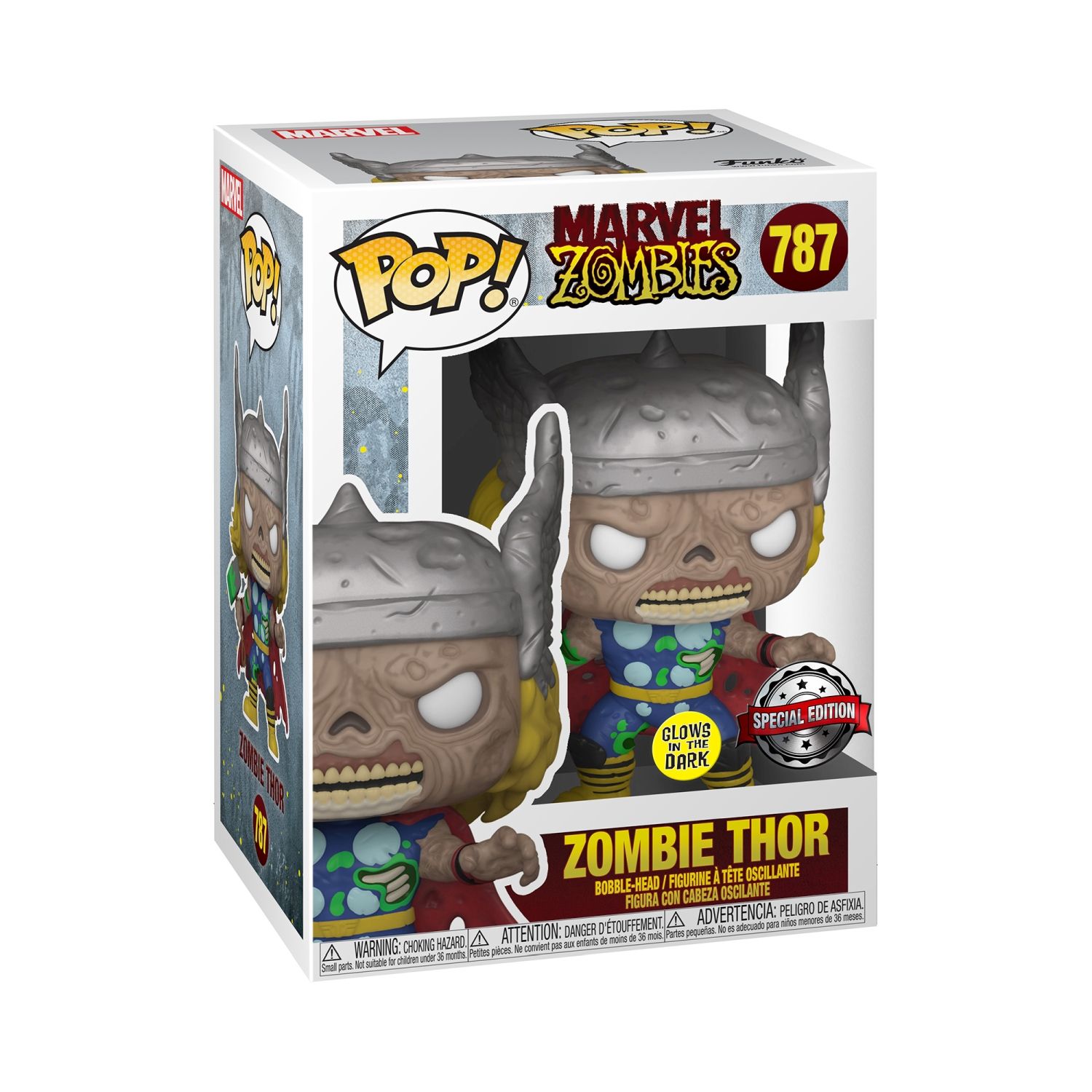 Funko POP Marvel Bobble Head Collectible featuring Zombie Thor from Zombies