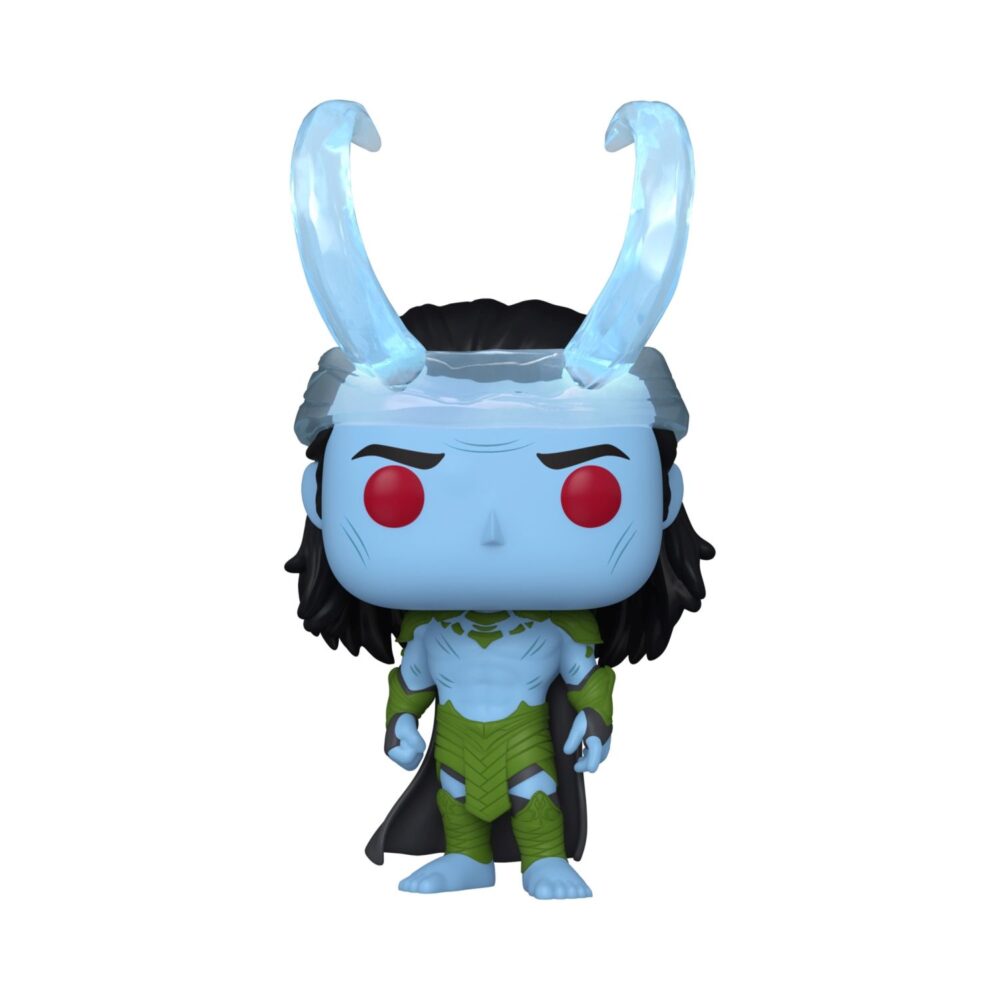 Funko POP Marvel What If Bobble Head Collectible featuring Frost Giant Loki