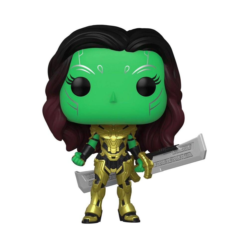 Funko POP Marvel What If Bobble Head Collectible featuring Gamora