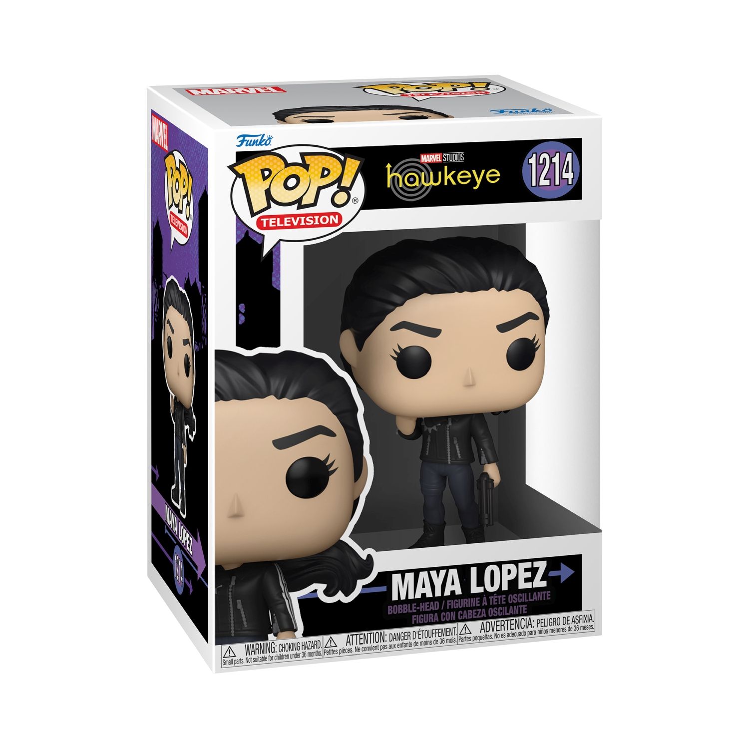 Funko POP Marvel Television Collectible featuring Maya Lopez from Hawkeye