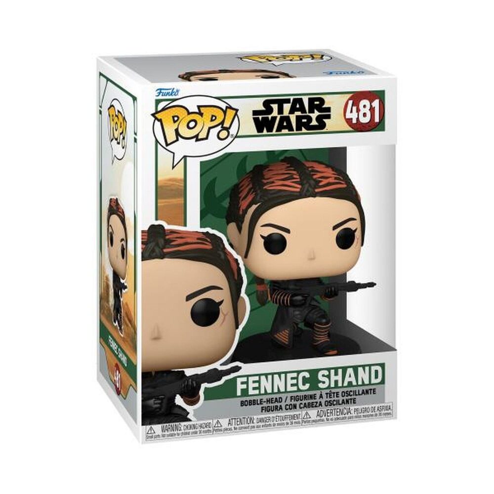 Funko POP Star Wars Bobble Head Collectible featuring Fennec Shand from Star Wars