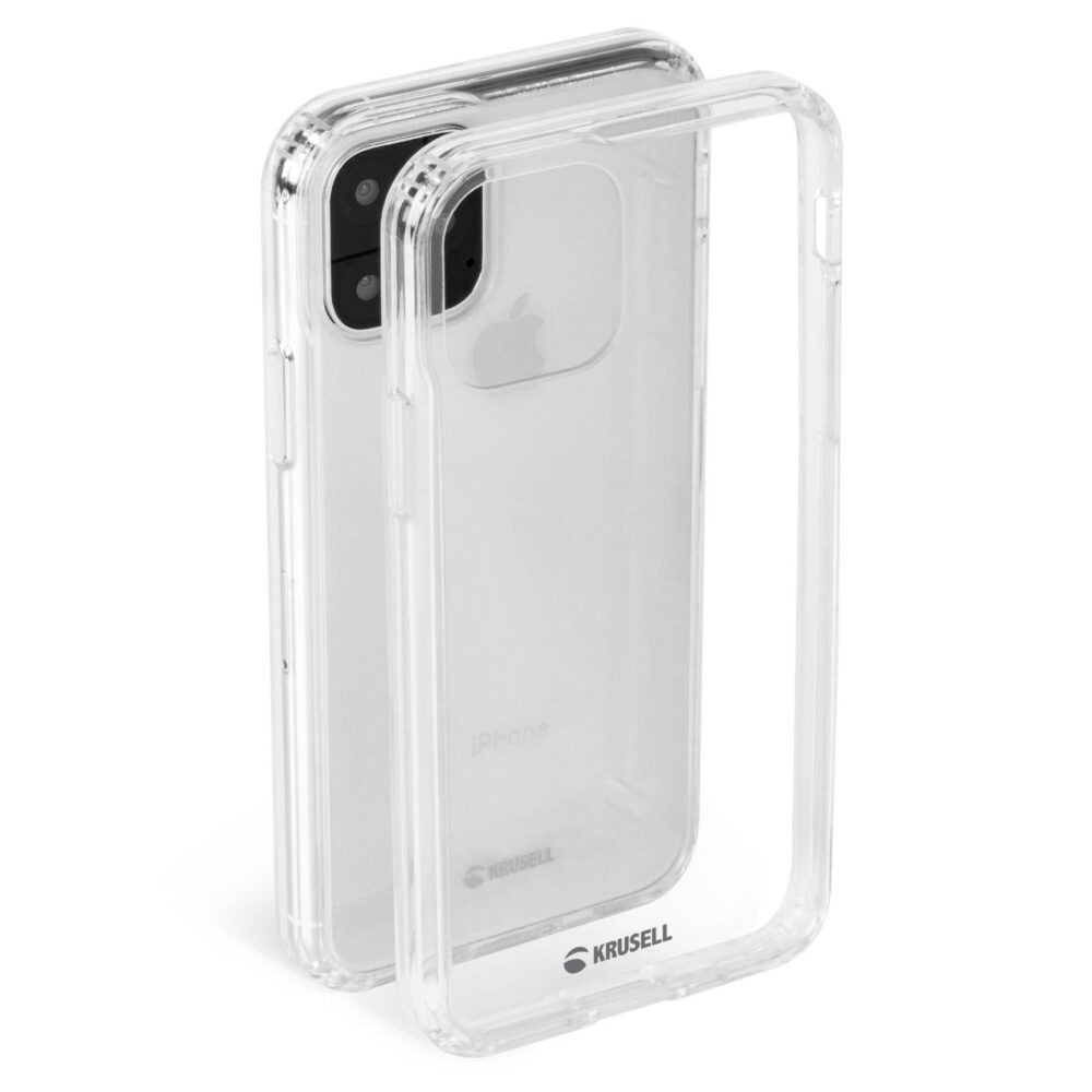 Krusell Kivik Cell Phone Case for the Apple iPhone 11 Pro Clear