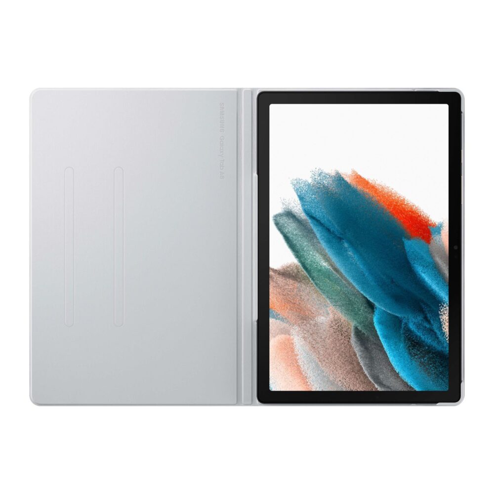 Samsung Galaxy Tab A8 10.5 (2021) Silver Bookcover Tablet Case