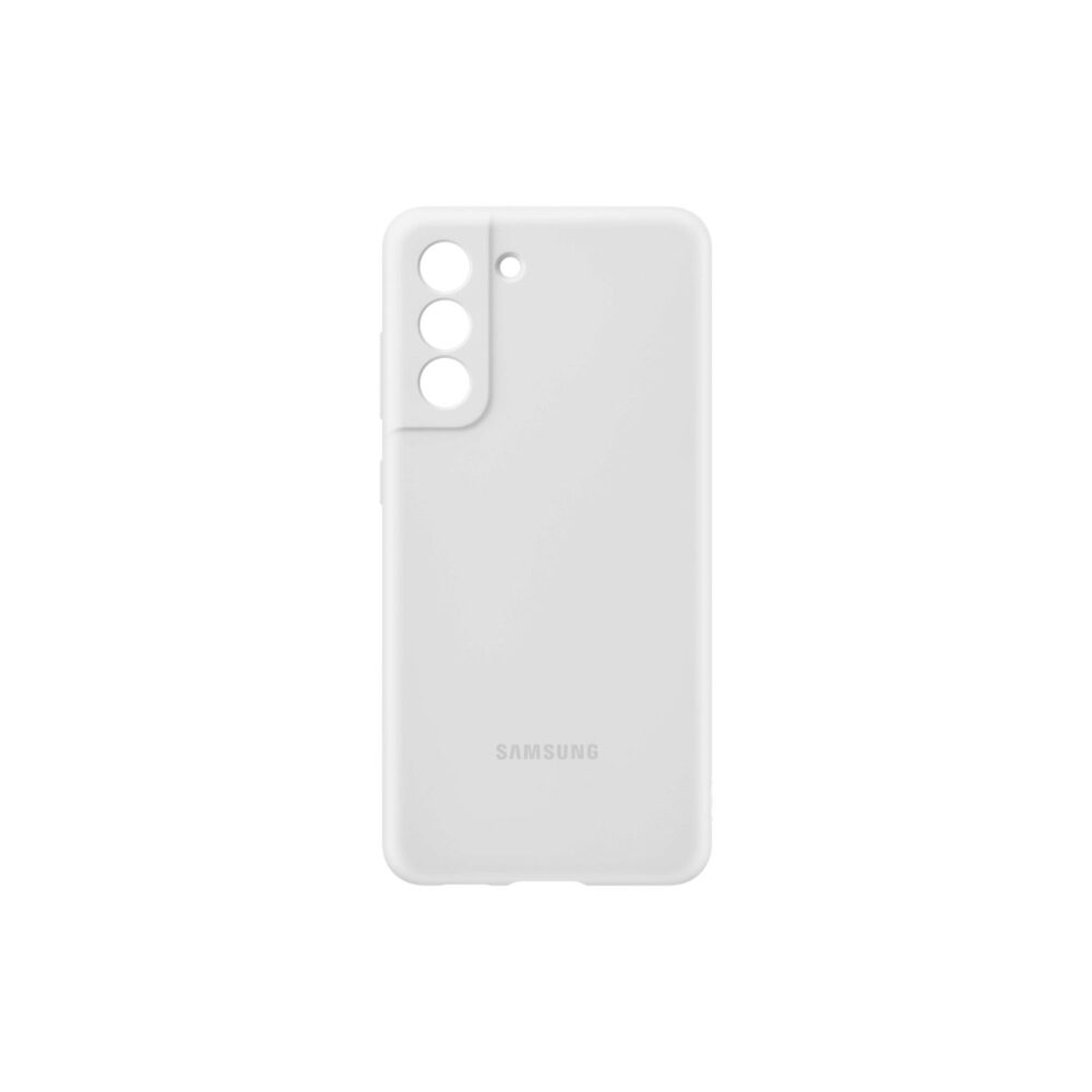 Samsung Galaxy S21 FE White Silicone Cover