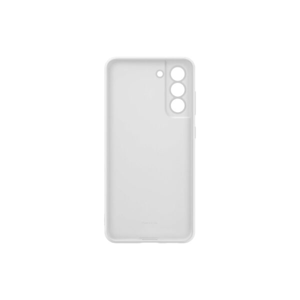 White Samsung Silicone Cover for the Samsung Galaxy S21 FE