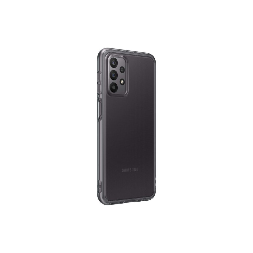 Samsung Galaxy A23 5G Black Soft Clear Cell Phone Case
