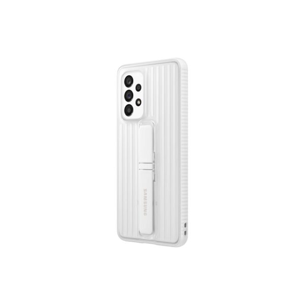 White Samsung Protective Standing Cover for the Samsung Galaxy A53 5G