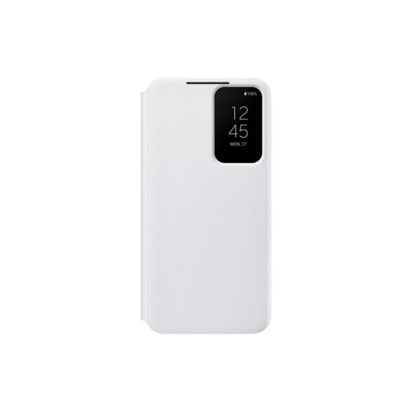 Samsung Galaxy S22 5G White Smart Clear View Cell Phone Cover