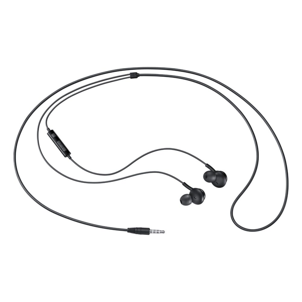 Samsung Universal 3.5mm Aux Audio In Ear Stereo Earphones With Microphone Black