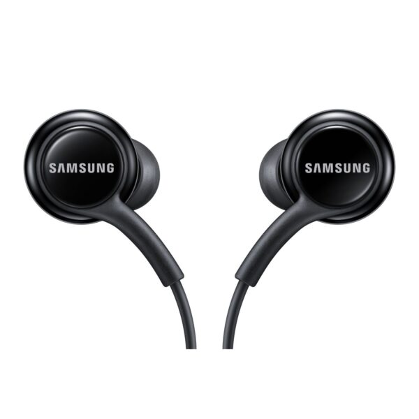 Universal Black Samsung 3.5mm Aux Audio In Ear Stereo Earphones With Microphone