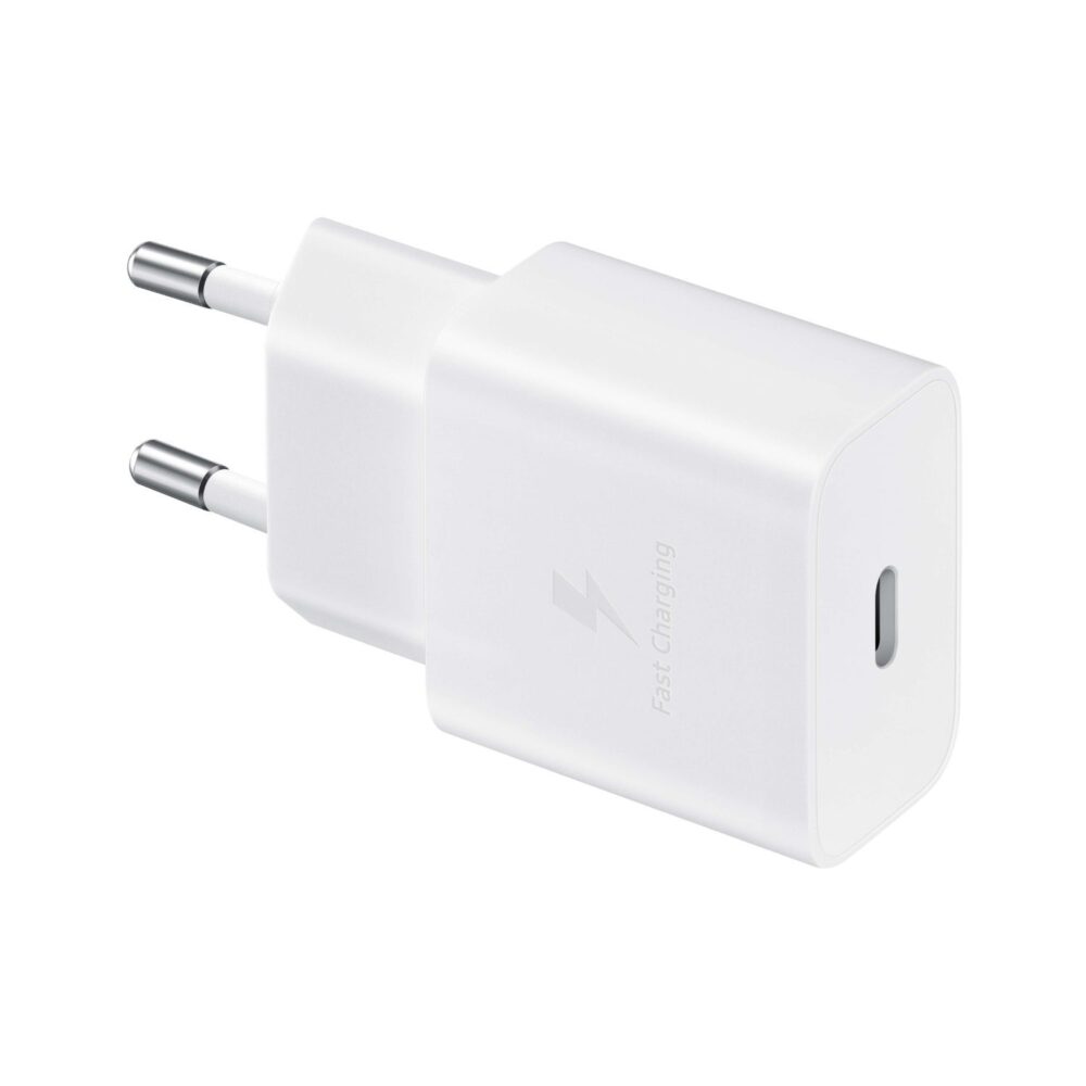Samsung White Universal 15W 1 Port PD Fast Charge Wall Charger Adapter