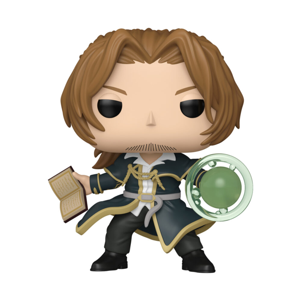 Sein Frieren Beyond Journey’s End Funko Pop #2355 holding a spellbook and green magic orb