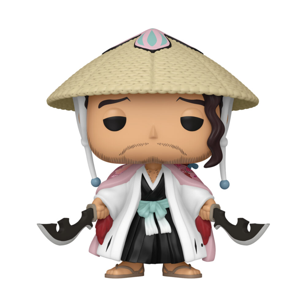 Shunsui Kyoraku Bleach Thousand-Year Blood War Funko Pop #2397 wearing a straw hat and holding two swords