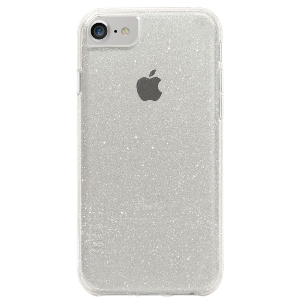 Skech Sparkle Cell Phone Case for the Apple iPhone SE (2022) / iPhone SE (2020) / iPhone 8 / iPhone 7 Silver