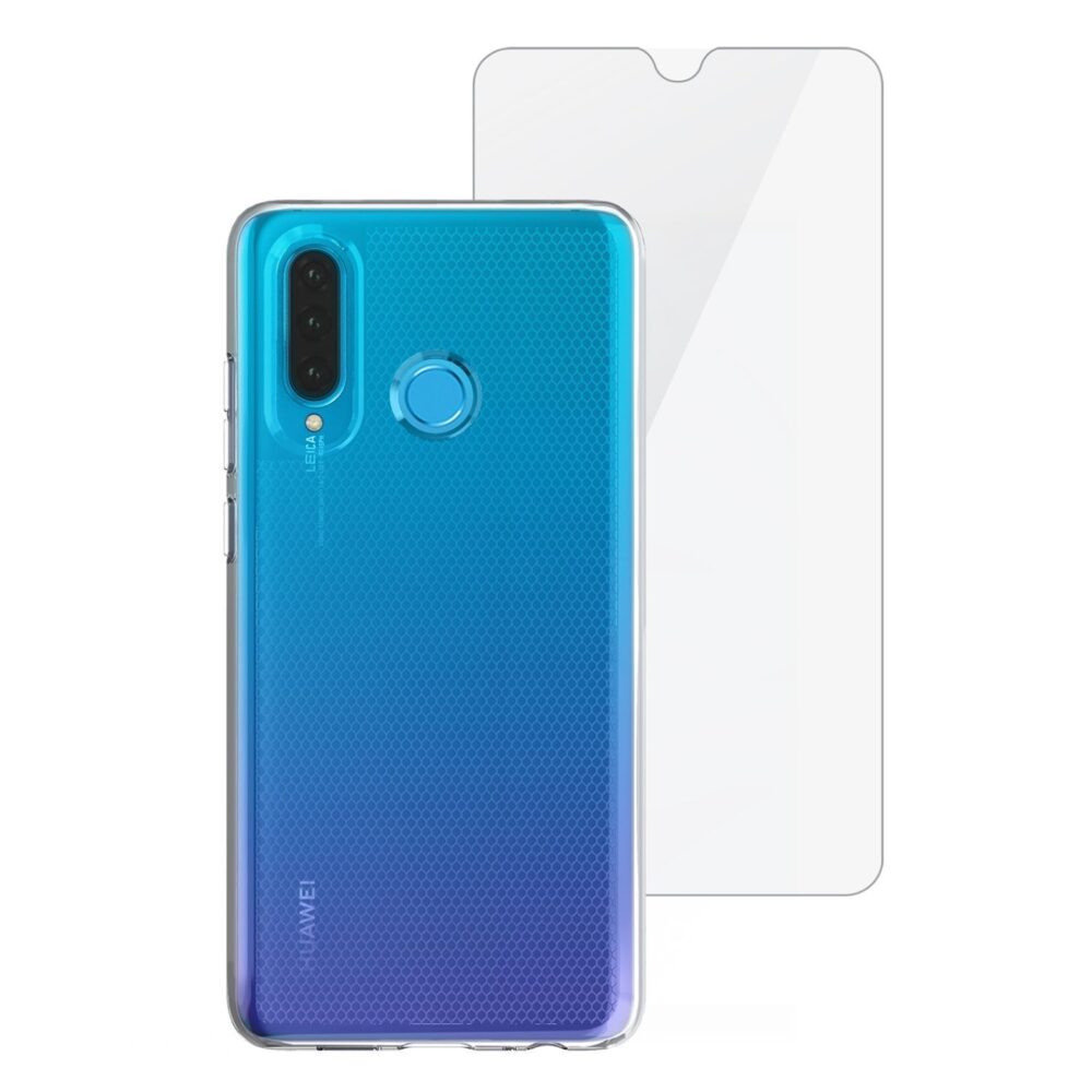 Skech Matrix Cell Phone Case for the Huawei P30 Lite (2020) / P30 Lite (2019) Clear