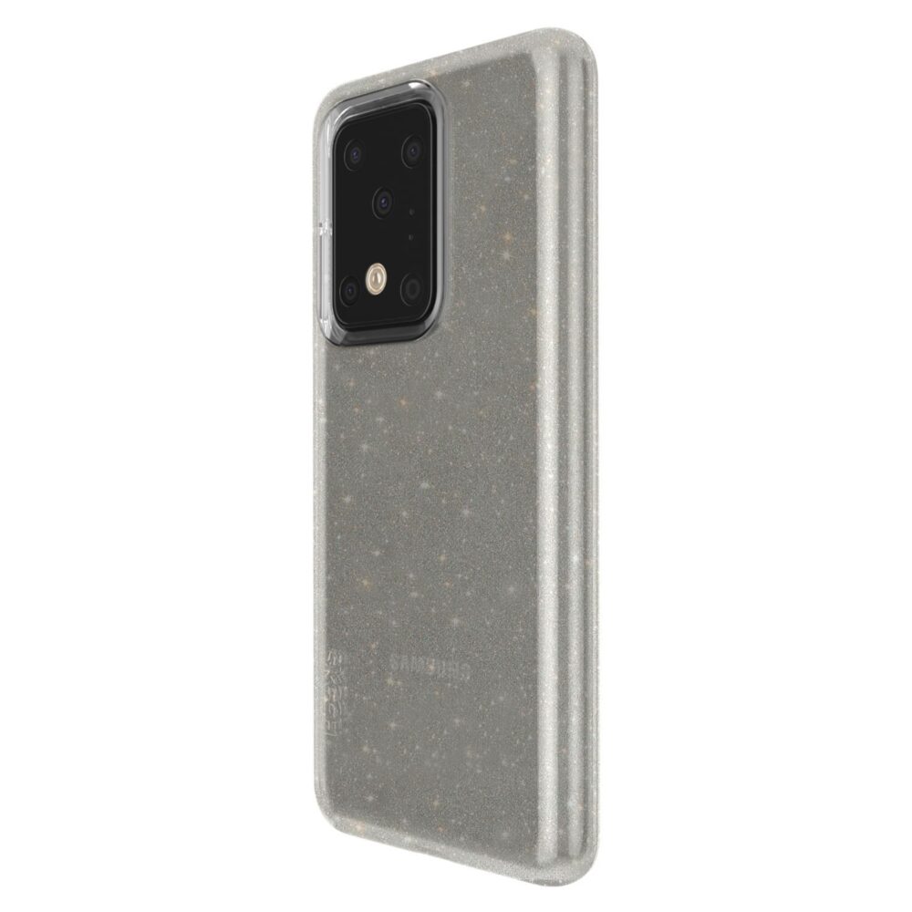 Skech Sparkle Cell Phone Case for the Samsung S20 Ultra Silver