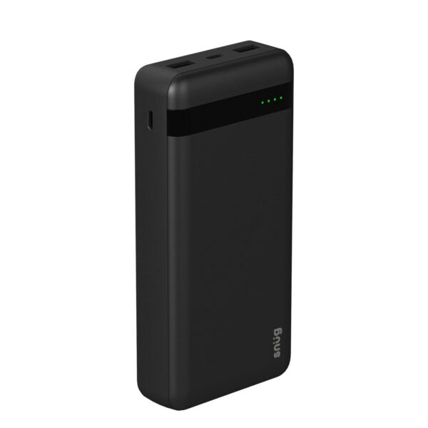 15W Snug 20000Mah Power Bank with LED Power Level Indicator