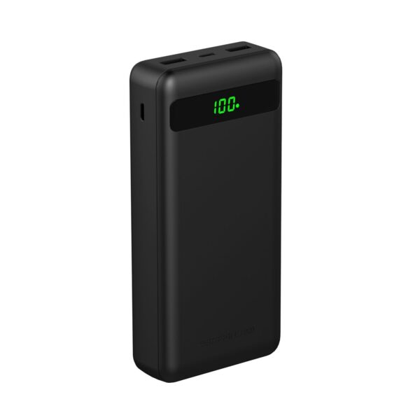 Compact and lightweight, this 18W Snug 20000mAh Power Bank is the perfect travel companion for your pocket or backpack, always ready to power up your devices.