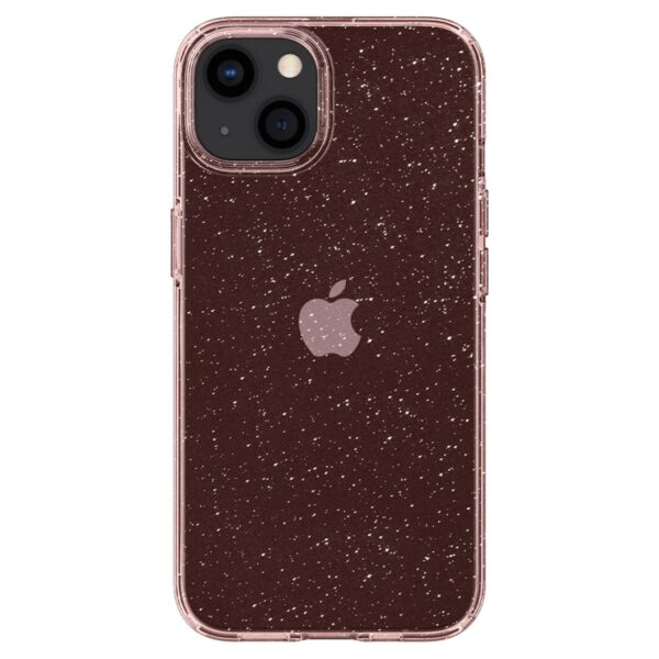 Spigen Liquid Crystal Glitter Cell Phone Case for the Apple iPhone 13 Rose