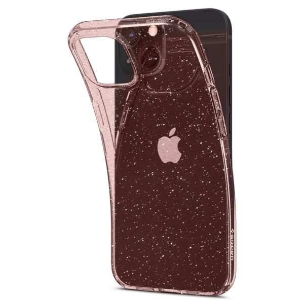 Rose Spigen Liquid Crystal Glitter Cell Phone Cover for the Apple iPhone 13