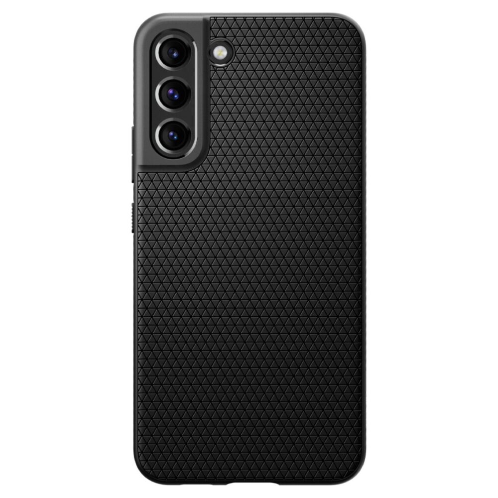 New Samsung Galaxy S22+ 5G Spigen Liquid Air Black Back Cover Cell Phone Case