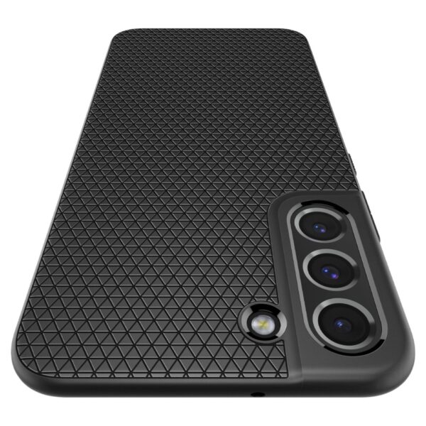 Spigen Liquid Air Black Back Cover Cell Phone Case for the Samsung Galaxy S22+ 5G
