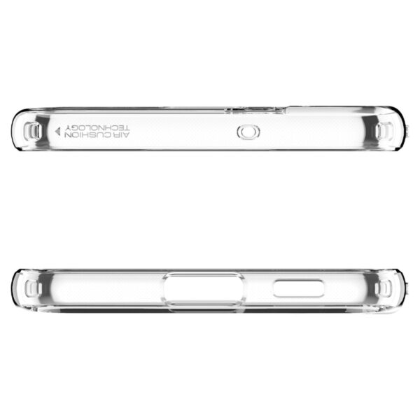 Clear Spigen Ultra Hybrid Cell Phone Cover for the Samsung Galaxy S22 5G