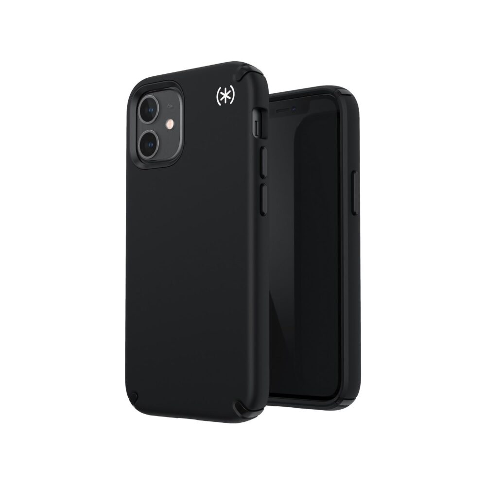 Speck Presidio2 Pro Cell Phone Case for the Apple iPhone 12 mini Black