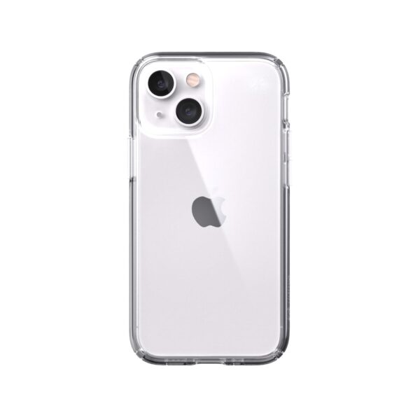 Clear Speck Presidio Perfect Clear Cell Phone Case for the iPhone 13 mini