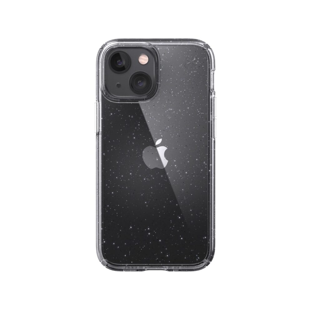 iPhone 13 mini Clear Speck Presidio Perfect Clear Glitter Cell Phone Case
