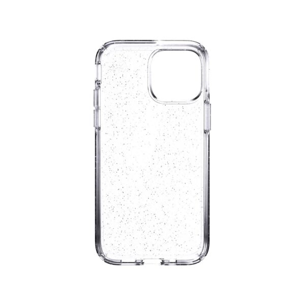 Clear Speck Presidio Perfect Clear Glitter Cell Phone Case for the iPhone 13 mini