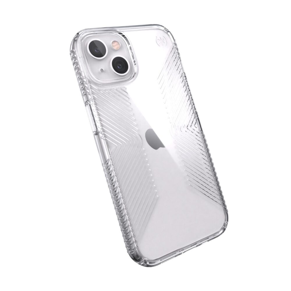 Apple iPhone 13 Clear Speck Presidio Perfect Clear Grip Cell Phone Case