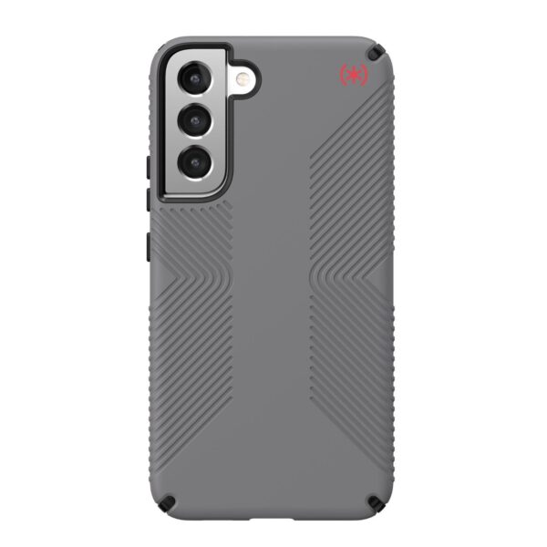 Grey Speck Presidio2 Grip Cell Phone Case for the Samsung Galaxy S22+ 5G