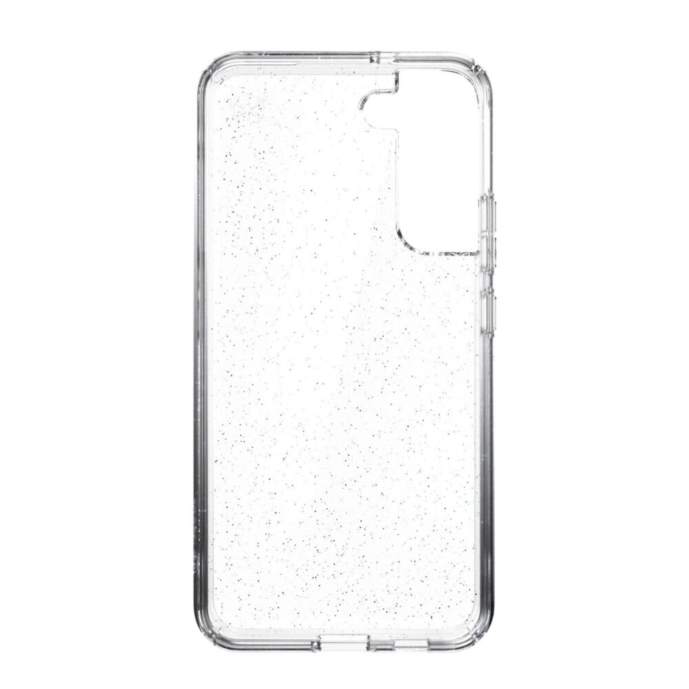 Samsung Galaxy S22+ 5G Speck Presidio Perfect Clear Glitter Cell Phone Case