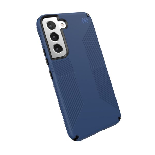 Speck Presidio2 Grip Cell Phone Cover for the Samsung Galaxy S22 5G Blue