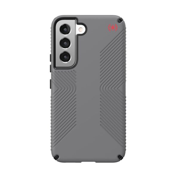 Grey Speck Presidio2 Grip Cell Phone Case for the Samsung Galaxy S22 5G