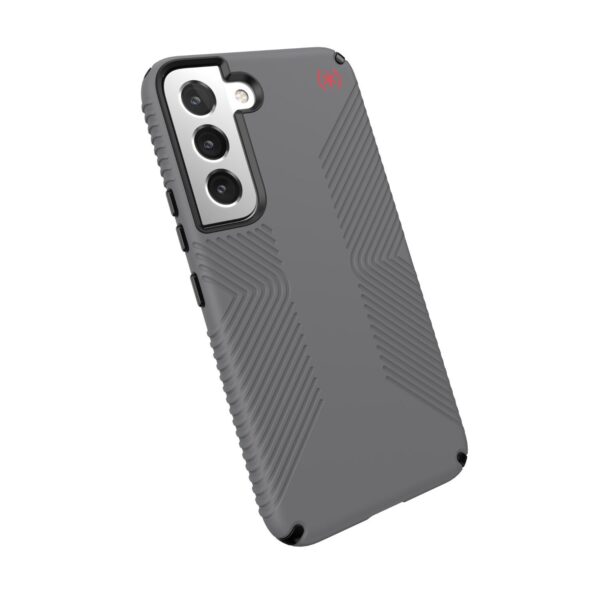 Speck Presidio2 Grip Cell Phone Cover for the Samsung Galaxy S22 5G Grey