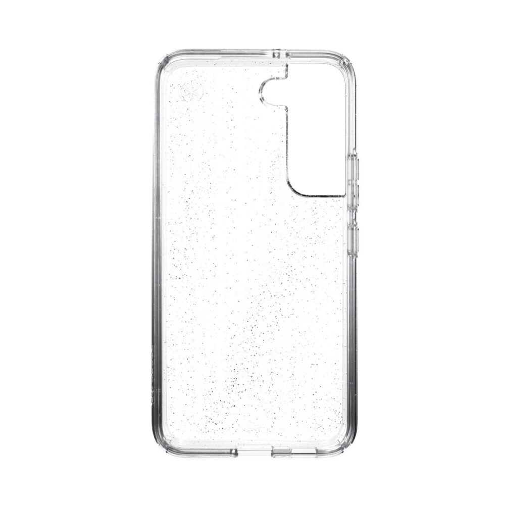 Samsung Galaxy S22 5G Speck Presidio Perfect Clear Glitter Cell Phone Case