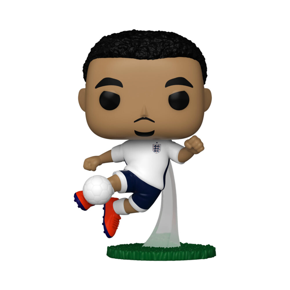 Trent Alexander-Arnold England Football Funko Pop #94 kicking a football on a grass display base